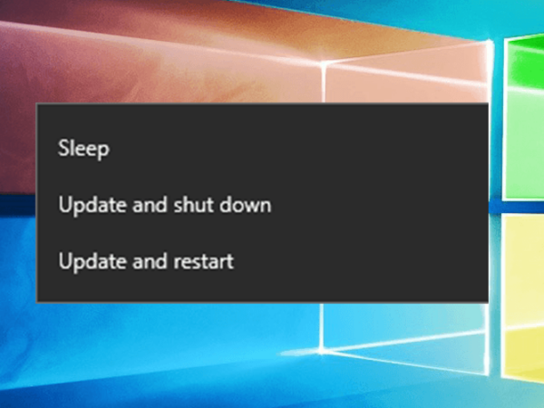 Arti “Update and Shutdown” dan “Update and Restart” di Tombol Power Windows